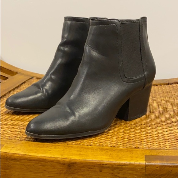 LEATHER ALDO ANKLE BOOTIES - Picture 2 of 3